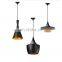 Vintage Retro Horn Shape Light pendant light Single Chandelier Lamp Creatives Lighting Hanging Lamps
