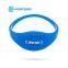 Loyalty System 13.56MHz NFC NTAG216 Adjustable Slim RFID Silicone Wristbands