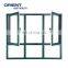 Powder coated white/Grey color casement window for home