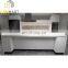 modular kitchen furniture set lacquer white kitchen cupboards modern kitchen cabinets with clean handle-less look