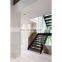 For Custom Prefab Houses White Oak Wooden Stair Tread Staircases