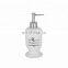 White Ceramic Bathroom Accessories Set 5 Piece Bath Organizer for hotel