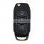 3 Buttons Flip Folding Car Remote Cover Key Shell Fob Smart Case For Ford Fusion Escort Focus Mondeo Ranger