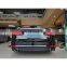 ABS PP material of car bumper assembly grille front lip for Audi A6 2019 2020 upgrade to Rs6 Model