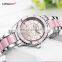LONGBO 80303 2019 New Arrival Fashion Elegant Women Analog Quartz Watches Luxury Lady Rhinestone Ceramic watches