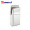 High Speed Wall Mounted ABS Jet Air HDPE Brushless Motor Hand Dryer