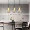 Nodic LED Pendant Lamp Modern Creative Glass Hanging Light Simple Design Ceiling Pendant Lights For Dining Room Hotel