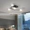 Nordic Modern Decorative Metal Chandelier Acrylic Round LED Ceiling Lights For Living Room Simple Design Ceiling LaMP