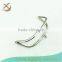 16*7.5cm nickel high quality DIY sewing coin purse/handbag frame kiss clasp