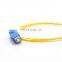 SC APC UPC Sm 9/125 1m 1.5m 0.9mm G652d G657A PVC LSZH Fiber Optic Pigtail