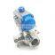 Hot Selling Sanitary Food Grade  heating jacketed head  ball valve