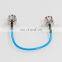 N to N Connector with RG402 Cable, RF Coaxial Jumper Cable N Male Connector Blue RG402 Cable
