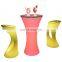 Holiday Lighting Bar Tables Outdoor Furniture Modern Glowing Coffee Shop Led Chair