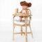 High Quality Rattan Feeding Chair Fountain Rattan Doll High Chair Child dinning chair Best Price Vietnam Manufacturer Wholesale