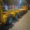Heavy duty low platform Crawling all over the ground Wire axle semi-trailer