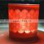 New fashion mercury glass jars 8cm height frosted candle containers