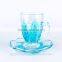 Customized sizes crystal tableware for wine lead-free wate glass cup /glass water bottle