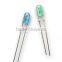 Diffused Green 5mm Oval Led diode 110 / 60 degree viewing angle