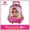 Best Selling Flower Girl Trolley Bag Skating Wheels With Lights