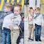 2015 Kids suits for boys top and pants matching outfits baby clothing set