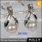 hot sale Simple pearl Earring Designs For Women silver earrings