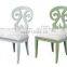 modern design dining room set white wooden dining table and chair