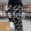 women long sleeve intarsia argly patter long dress pullover sweater