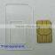 Acrylic Material (4FF) Nano-SIM card to SIM adapter