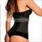 Latex waist trainer belt with 9pcs skeletons
