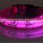 Cute Cartoon Dog LED Nylon Pet Dog Cat Collar Night Safety LED Light-up Flashing Glow in the Dark Lighted Dog Collars