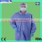 SMS Good Quality Disposable Waterproof Lab Coat with Snaps
