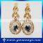 2016 new fashion 18K dubai gold jewelry earring