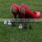 Promotional noise reduction plastic high heel shoe cover
