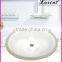 Economic High QualityPorcelain Enlongated 17" Under Wash Basin For Bathroom White