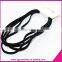 Elastic sports headband with silicone printed non slip headband hair accessories