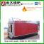 Automatic horizontal chain grate coal fired 7MW 115 degree output hot water boiler