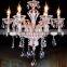 Modern Home Decor Crystal Chandelier Glass Zinc Chandeliers Hanging Pendant Lamp Light Lighting CZ3005/6