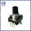 plastic shaft rotary encoder with switch for car GPS EC12S
