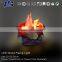 2016 New design 12v party LED Aftifical wood Fire flame light in Red cloth