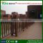 Wood plastic composite fence and wall panel for Innovative decorative outdoor handrails and fences
