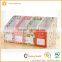 China logo printed multi wall collapsible paper storage box