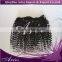 100% MongolianKinky Curly Virgin Hair Weave EXTENSION, Natural Black