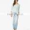 Factory Price Fashionable Open Knit Sweaters For Women