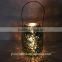 mercury color hanging glass tealight candle holder