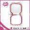 Perfect wedding gift double side magnifying pocket cosmetic mirror