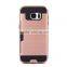 Hybrid TPU bumper PC combination case for Samsung Galaxy S7 edge