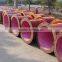 Abrasion Resistant steel pipe with rubber lining