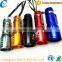 Wholesale recharge AAA battery type zoom waterproof LED flash light 1W aluminium mini led flashlight