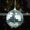 Attractive Party Stage Silver Disco Mirror Reflective Glass 12inch Plastic Ball