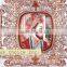 Indian Pillow Case Digitalprint Mughal Emperor Cushion Cover